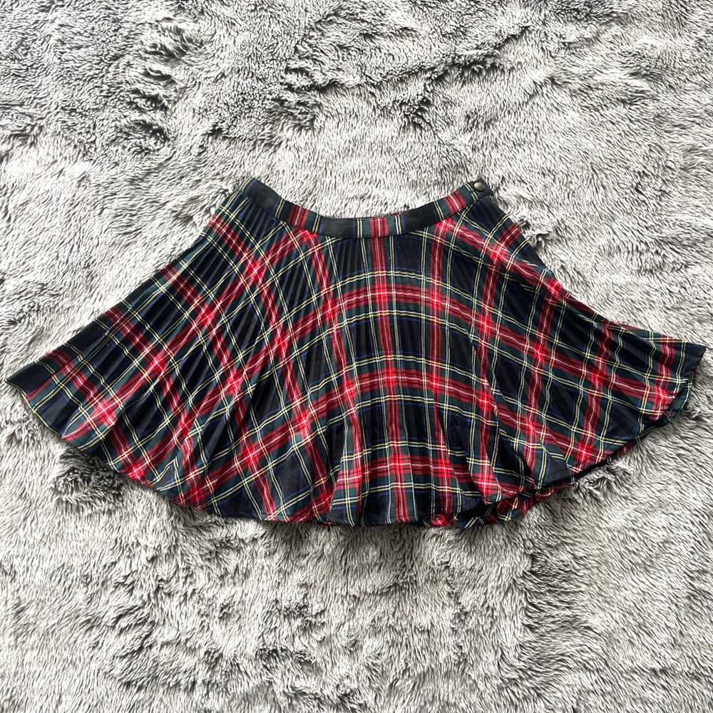Carole Little Vintage Plaid Skirt